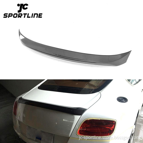 Carbon Fiber Rear Spoiler for Bentley Continental GT Coupe 2-Door (2012-2014)